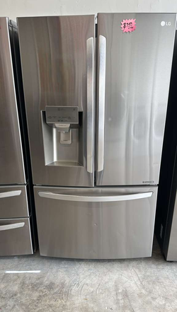 LG French Door Fridge – Stainless, Ice & Water in Door