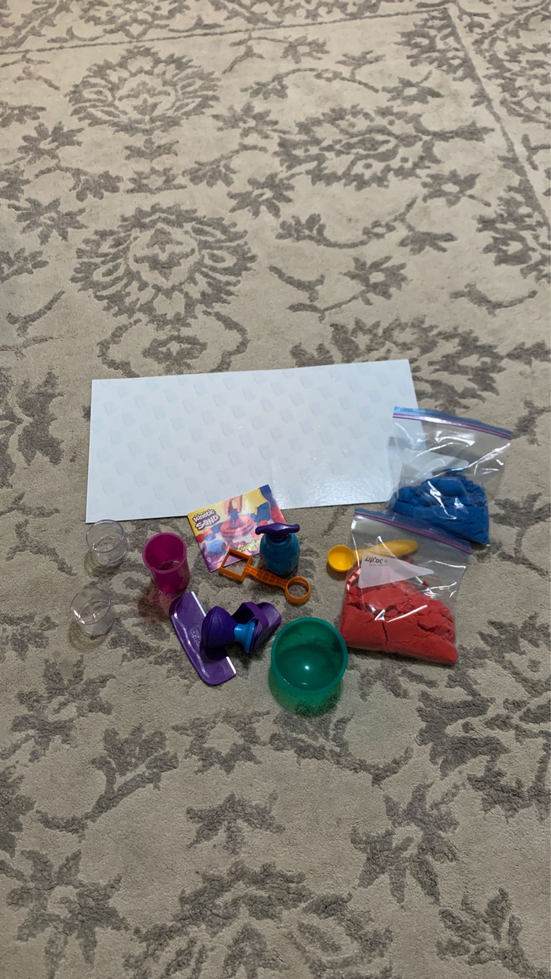 Kinetic sand set