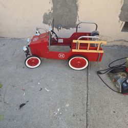 Fire Engine pedal car.