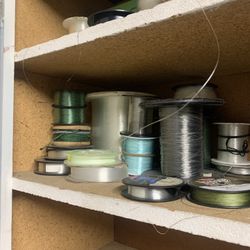 Huge Lot Of Fishing Line