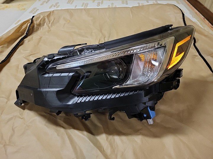 2022 2023 Subaru WRX LH Left Driver Side Headlight OEM LED w/Halogen Turn Signal