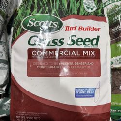 Scotts Turf Builder Grass Seed Commercial Mix for Tall Fescue Lawns, 7 Ibs.
