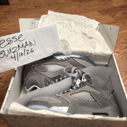Jordan 5 Wolf Grey 10M