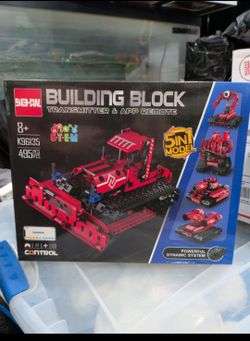 Beihwl 5-in-1 STEM Building Block Set 495pcs