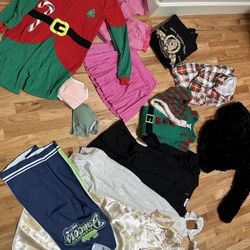 Large Lot Of Girls Clothing Approximately 10-13 Years Old 