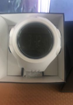 ADIDAS SPORT WATCH . White limited Edition .