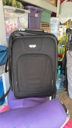 Black suitcase