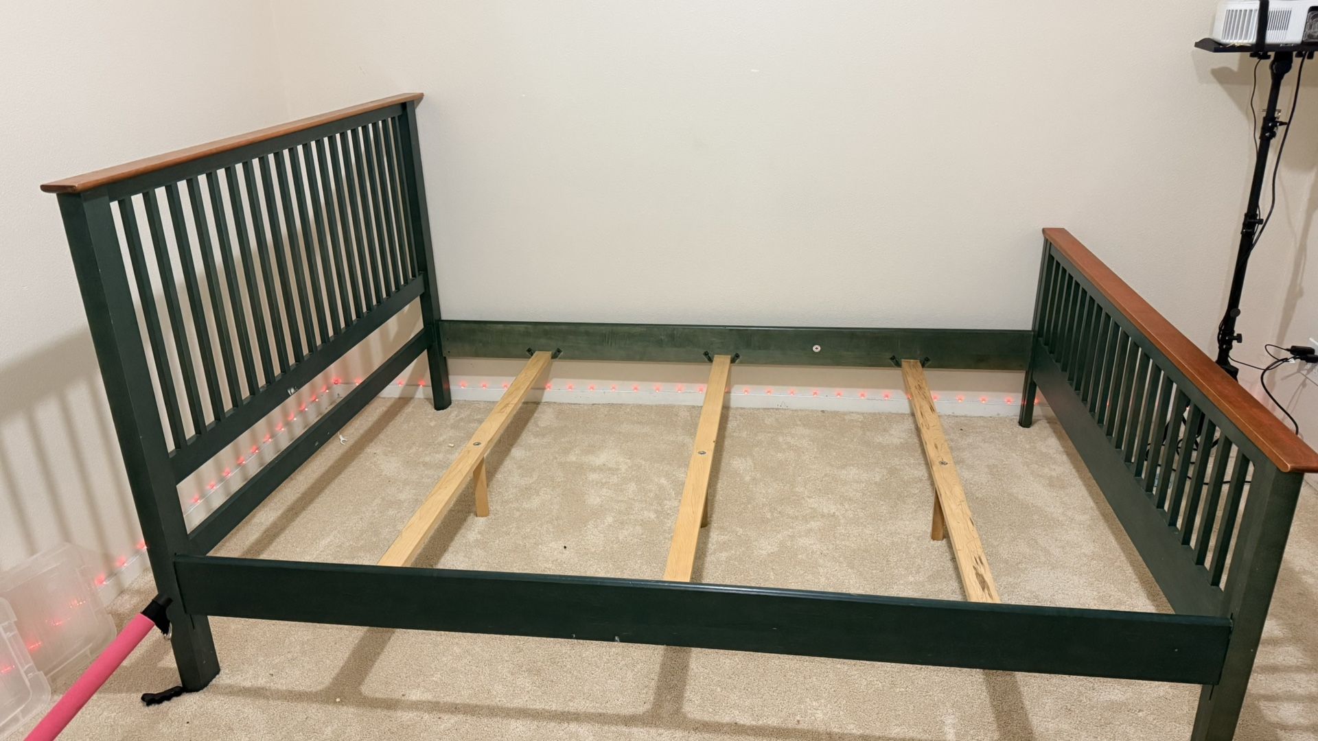 Queen Bed frame With Box 
