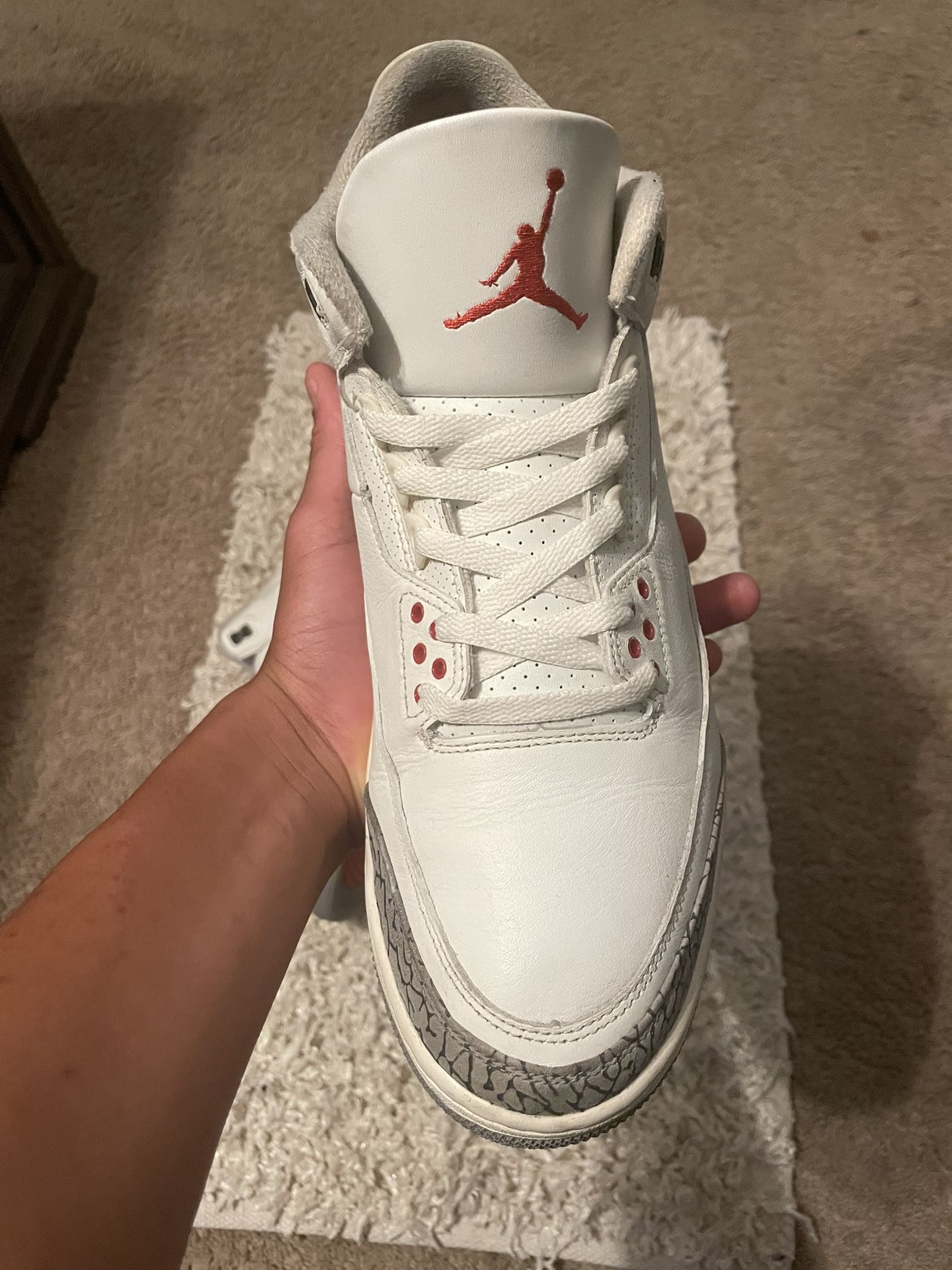 Air Jordan 3 Retro 'White Cement Reimagined' Size 12 brought from goat