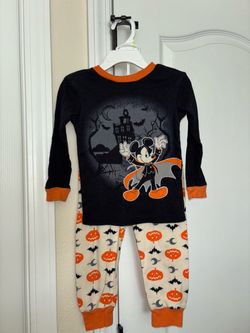 Mickey Mouse Halloween Toddler Pajama Set Size 4T