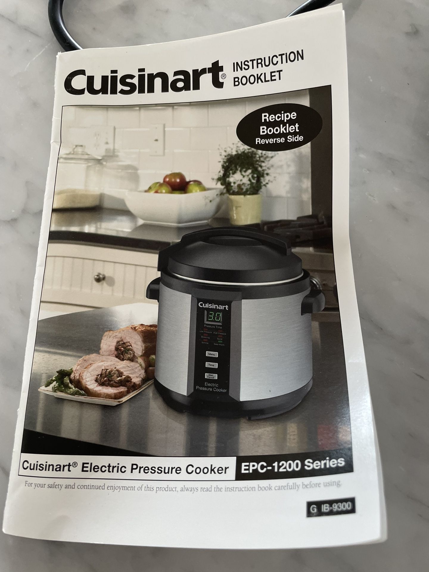 Cuisinart pressure cooker epc 1200 hotsell
