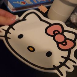 hello kitty jewelry plate