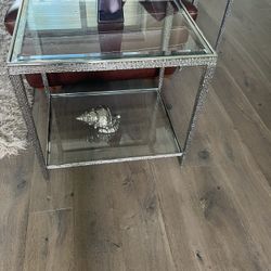 JINX NICKEL END TABLES
