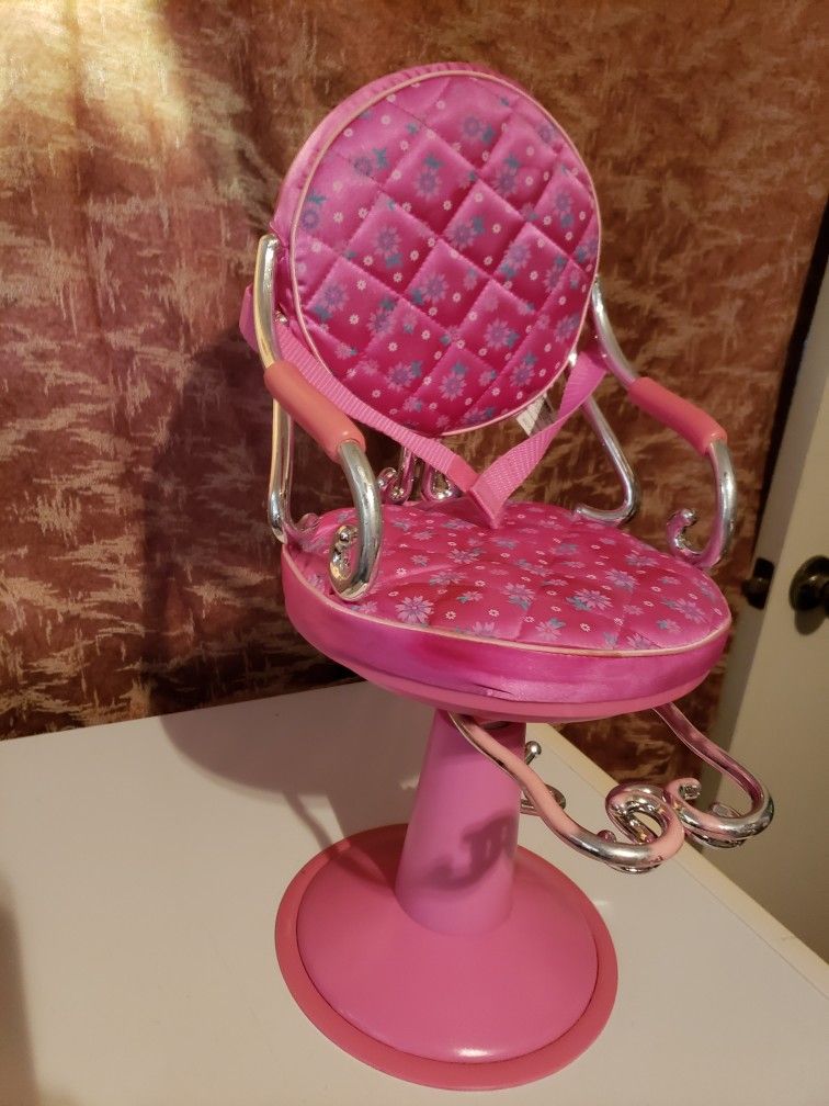 Salon Chair Floral Design Pink Battat  Toys 