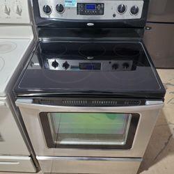 Fully Covered Warranty! Whirlpool Electric Stove Capacity 5.8 cuft