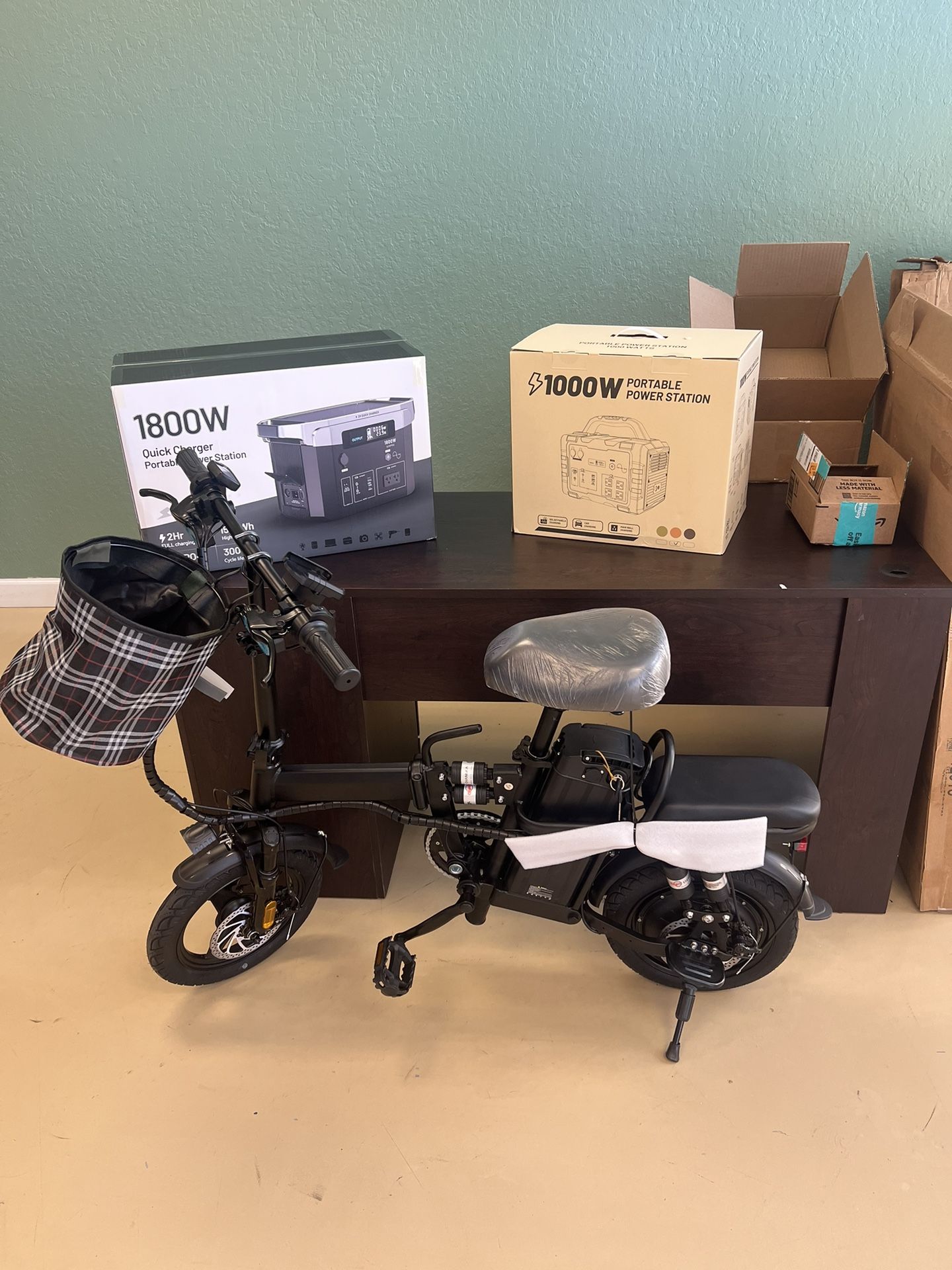 Foldable E-bike 14”