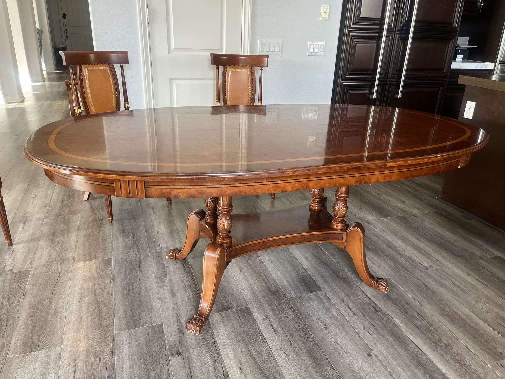 Italian Solid Wood Dining Table