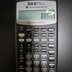 Texas Instruments BAII Plus Calculator
