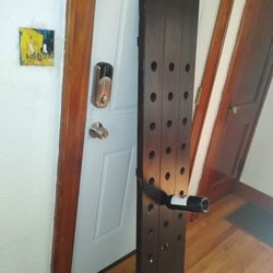 +Tall Wall Wine Rack+