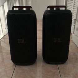 2 JBL PARTYBOX 120 BATTERY BLUETOOTH SPEAKERS - MINT CONDITION