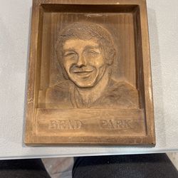 NHL 1970 Hockey Star Brad Park Plaque