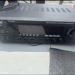 Pyle PT272AUBT Wireless Bluetooth 300W  2 Channel Power Amplifier - Black