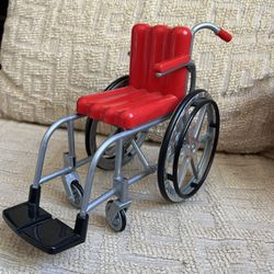 Barbie Doll Wheelchair ((Toy For Barbie Dolls)