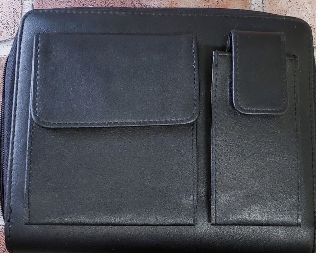 Vintage Ultimate Organizer Black, PlanAhead 6 Rings, Unused w/tags Planner