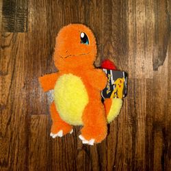 Pokemon Charmander Plush Cuddly Fluffy Soft Jazwares 8" NWT - New with Tag