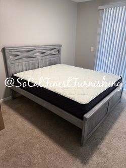 King Bed With Mattress