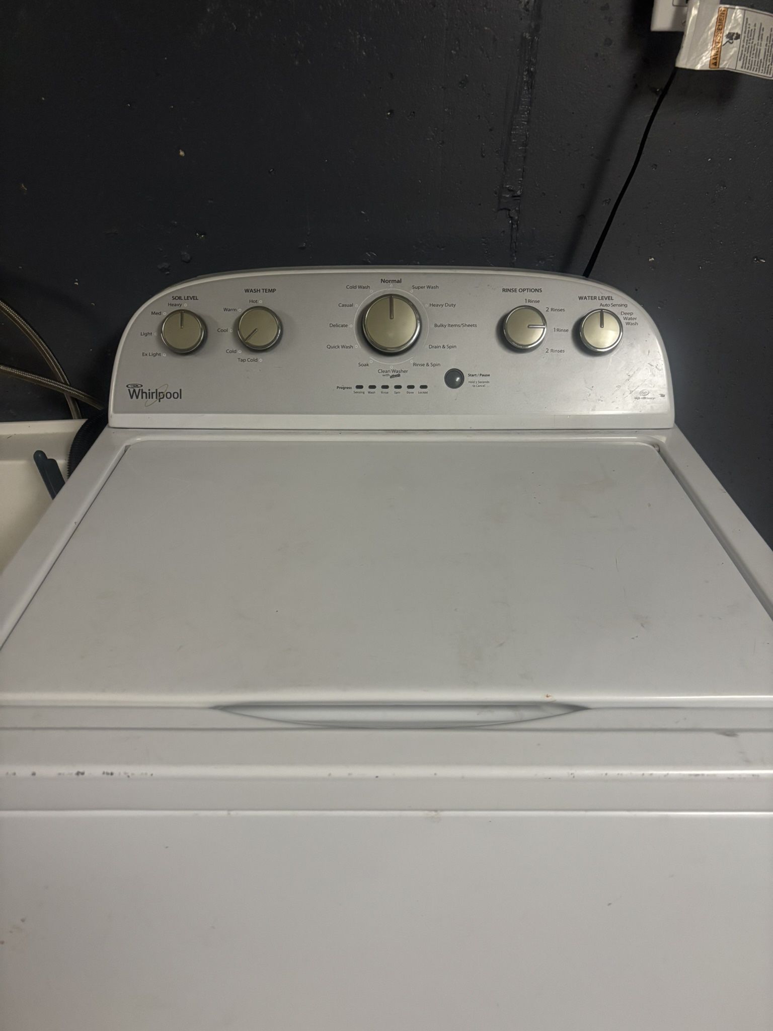  Whirlpool Washer Machine 