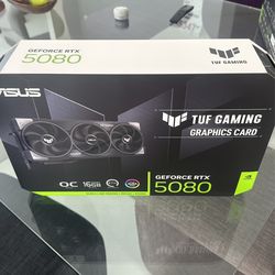 Asus Rtx 5080 Tuf 16gb Brand New Sealed