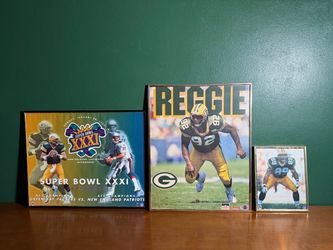 VINTAGE Green Bay Packers Super Bowl XXXI Era Lot - 3D Lenticular Posters, Books & Magazines