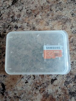Samsung Evo 32 GB microSD card