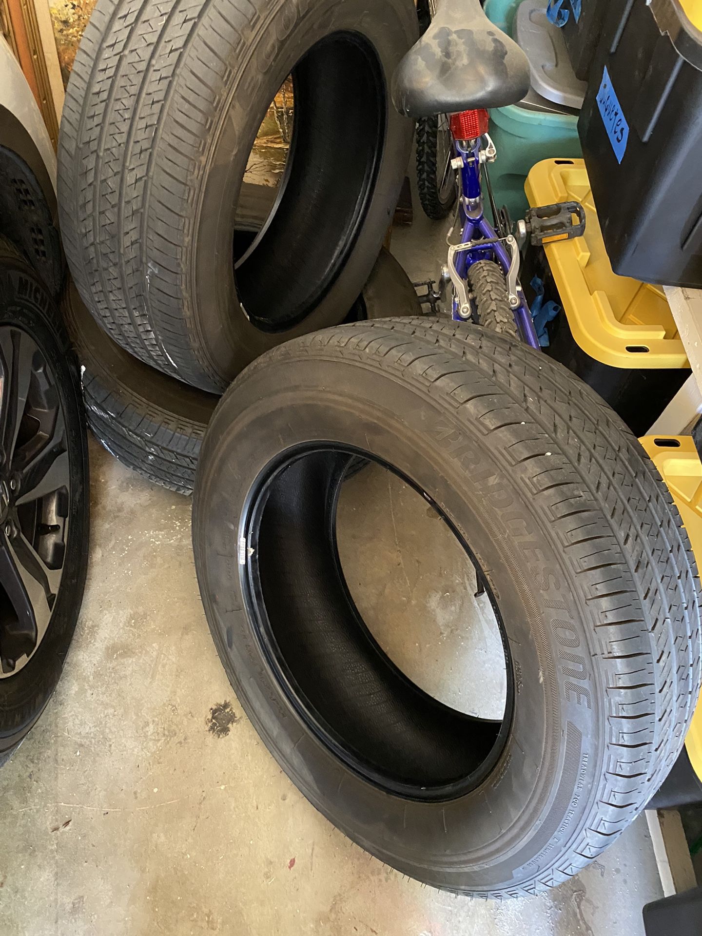 235 / 65 / 17” Semi Used Tires - Only 3