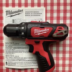 Milwaukee. M12 Lithium Ion Cordless 3/8” Drill Driver (Tool Only). 2407-20.