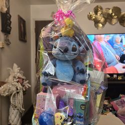 Stitch easter basket