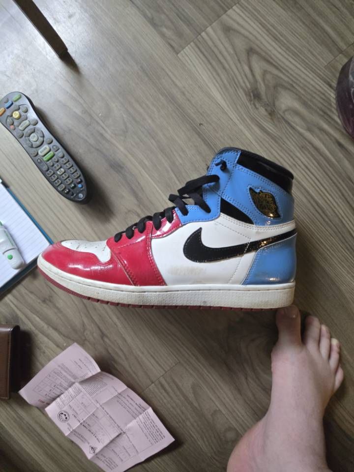Old School Jordan 1s Chicago Edition