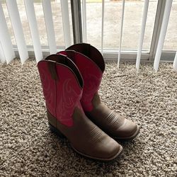 Ariat Cowgirl Pink Boots 