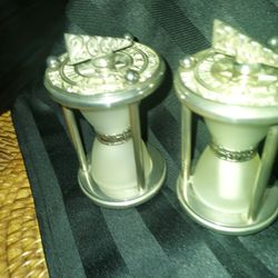 Yr. 2000 Lenox Millennium Hour Glass Time Capsules