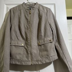 Beige Jacket