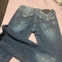 Miss Me Boot Cut Jeans Size 27