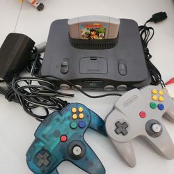 Nintendo 64 And Diddy Kong Racing 