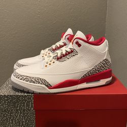 NIKE AIR JORDAN 3 RETRO - CARDINAL RED