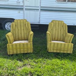 Swivel recliners