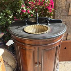 Ornate Bathroom Vanity