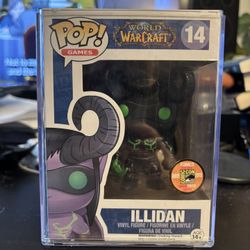 SDCC 2013 Shadow Illidan Funko POP! Black Limited Edition of 1008 RARE