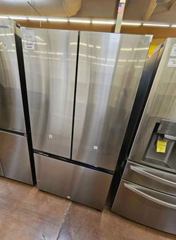 French Door Refrigerator 36 Inch Wide Samsung bespoke