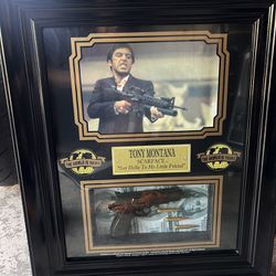 Scarface Movie Prop Picture Collectable Tony Montana Scarface Movie Prop Print MAKE AN OFFER!