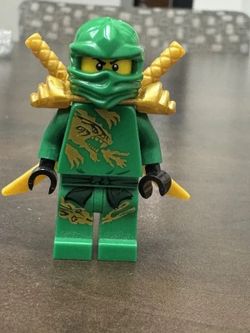 (NEW) Lloyd DX Authentic Minifigure- Ninjago Holy Grail